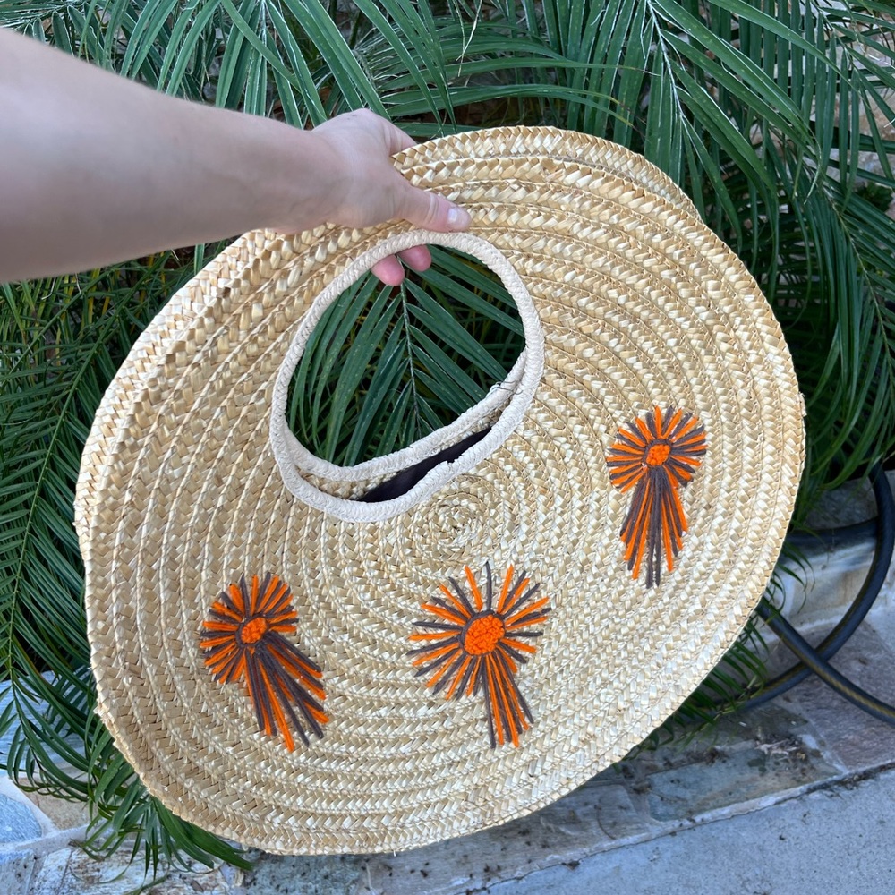 Brixton oversized beach bag style purse